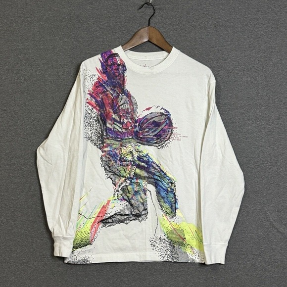 Nike Size M Jordan 23 Engineered '85 Men's Long-Sleeve T-Shirt RARE Goat - Picture 1 of 3